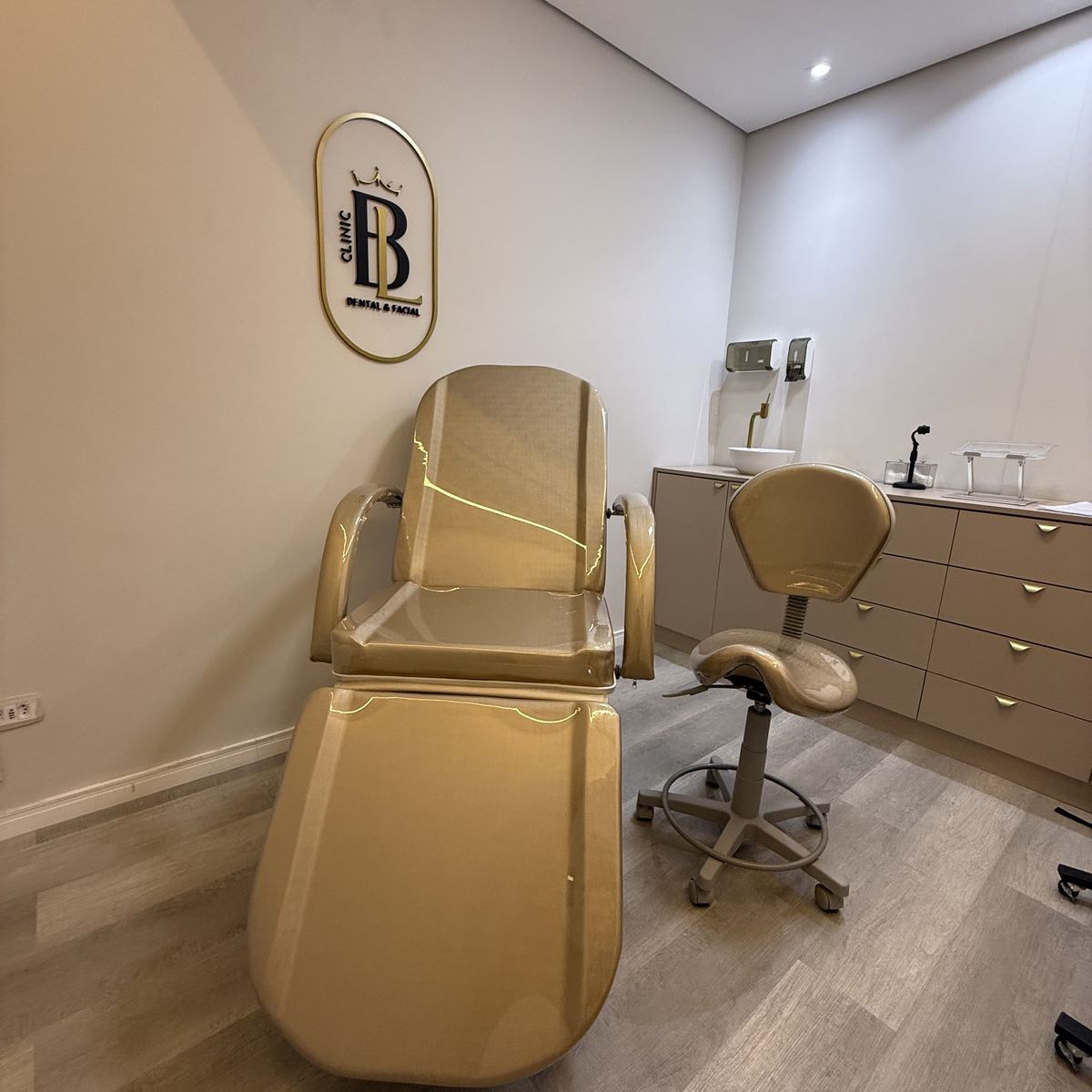Sala de estética da Bélari Clinic em Diadema